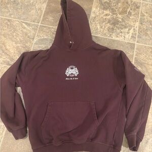 Heaven Has To Wait “Pierce” Hoodie in Purple Dusk